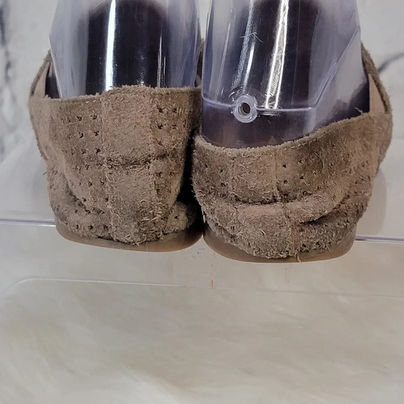 Lucky Brand Womens Perforated Casual Suede Loafer Flats‎ Size 8 - Picture 9 of 11